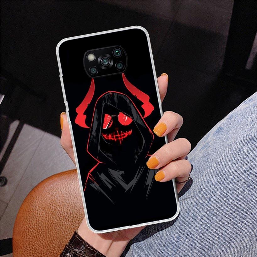 Devil Bad Boy Anime Phone Case For Xiaomi Poco X7 X6 X5 Pro F7 Ultra Redmi 15C 15 13C 13 12C 12 10 10A 10C 9 9A 9C 9T Cover Poco