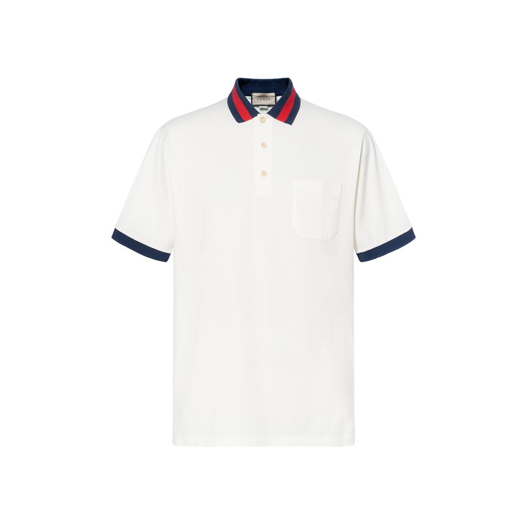 Gucci Stretch Piquet Polo Shirt 701735-XJELJ-9750