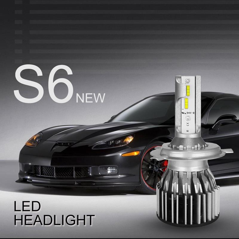 H4 9003 200W 20000LM LED Conversion Headlight KIT Hi//Low Beam 6000K Fog Lamp NEW