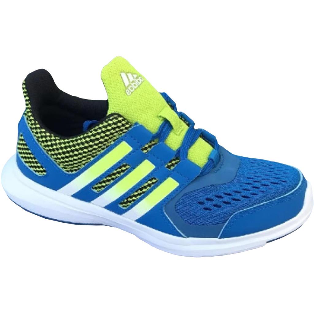 adidas Hyperfast 2.0 K Versatile Comfortable Low-Top Kids Running Shoes Kids Running Shoes Blue Green S74784