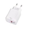 40W Dual-Port Charger (A+C) for Type-C with PPS/VOOC, Supports Super Fast Charging