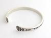 Karen Silver Bangle Bracelet Silver Accessories Men's