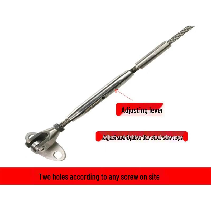 304 Stainless Steel Wire Rope with Base