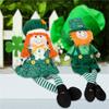 Patricks Day Dwarfs Irish Leprechaun Decor Long Leg Faceless Scandinavian Rudolph Home Party Supplies St. Patrick's Day Ornament