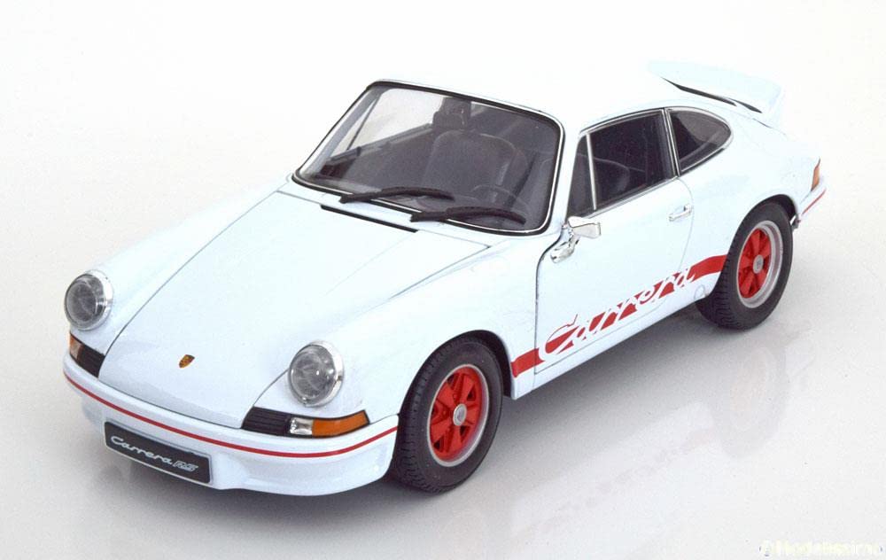 

Мини-автомобиль Вилли Porsche 911 Carrera RS 1973 1/18 2.7 (Белый/Красный) [Элемент] белый
