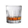 Changbaosen Striped High Borosilicate Whiskey Glasses (Set of 2)