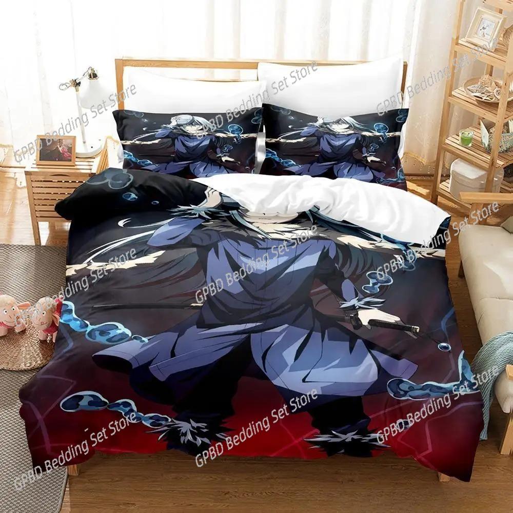 That time i got reincarnated as a slime 3D Bedding Set Duvet Cover Pillowcases Single Twin Full Queen Home Decor Quilt Boys Gift