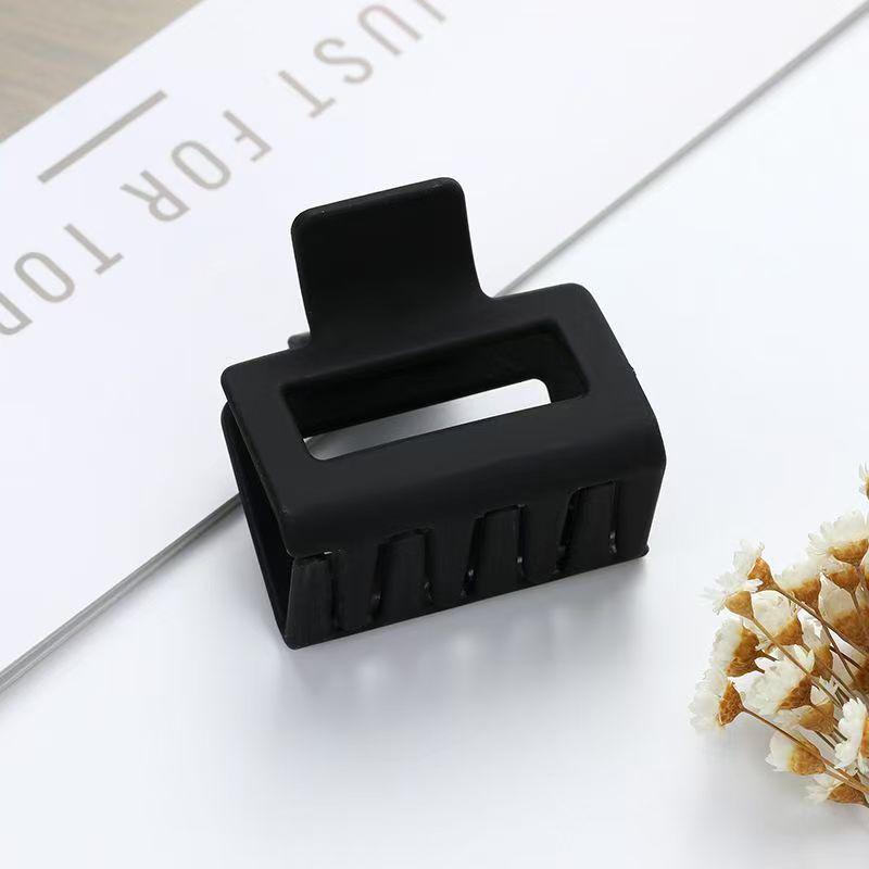 5.5cm Matte Back-of-Head Small Square High Ponytail Shark Clip Hair Accessory