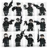 Special Forces Mini Action Figures Complete Set Of 12 With Movable Joints And Weapons
