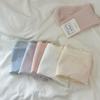 8562 Creamy Antibacterial Women's Triangle Panties - Class A Cotton, Breathable, Extended Crotch, Hip-Wrapping, 50 Count