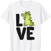 I Love Alligators Cute Crocodile Alligator T-Shirt