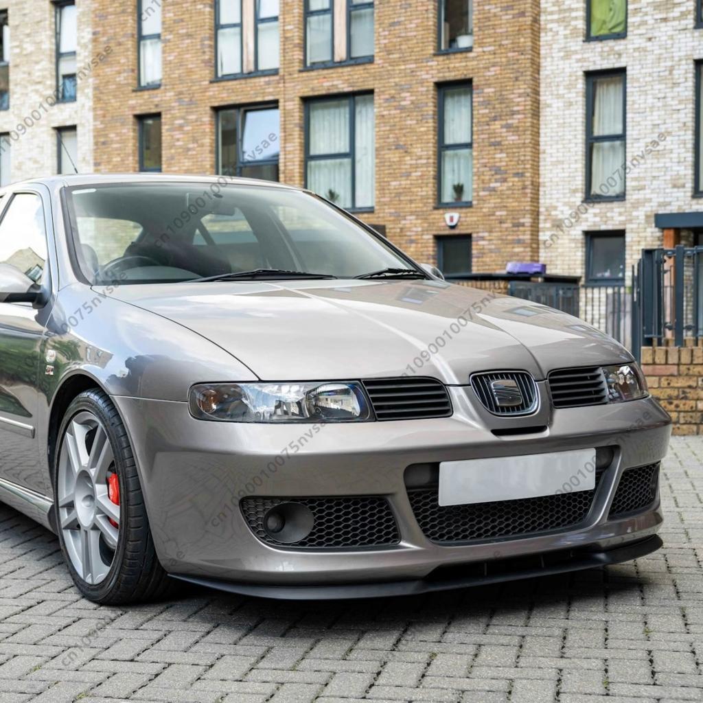 Przedni Splitter Do Seat Leon I MK1 1M Cupra R 2002-2005 Styl Cupra R Osłona Wargi Zderzaka Podbródek Spojler Zestawy Karoserii Tuning