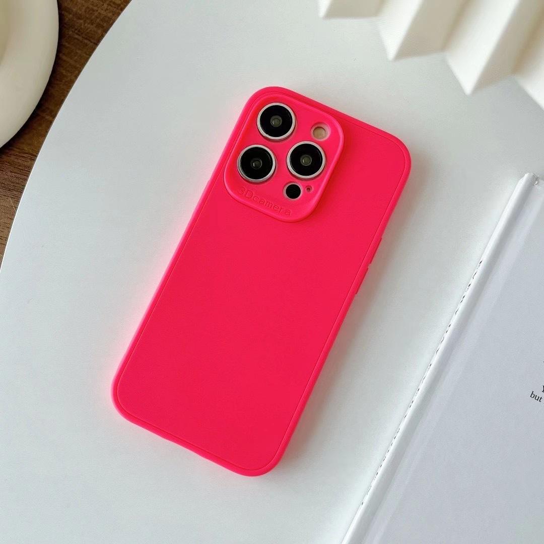 

Применимо к iPhone16Pro Матовый силиконовый ТПУ Мелкое отверстие Apple 15 Полная упаковка Противоударный Мягкий защитный чехол IP 14 PRO large hole/fine hole