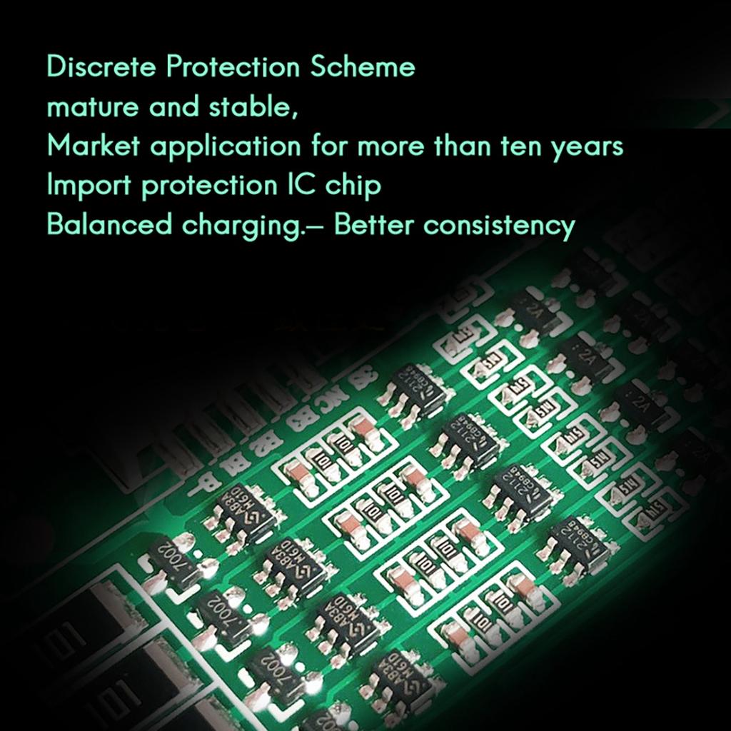 4S Lithium Battery Protection Board 12.8V 120A Lithium Iron Phosphate Battery Charger Protection Board for Lifepo4