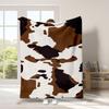 texture of animal fur Printed Blanket for Sofa Bed Travel Camping Living Room Office Conditioning Blanket for All Seasons Gifts