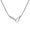 New Fish Hook Snake Bone Chain Niche Design Cool Style Texture Sweater Wedding Jewelry