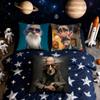 Old Man Funny Cartoon Cushion Cover Home Office Convenient Nordic Simplicity Hit With Zipper Cushion Cover
