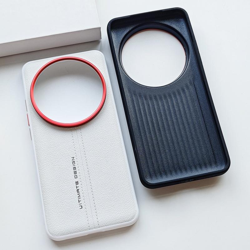 Leather Mid-line Ultimate Design Phone Case For Xiaomi 17 Ultra Mi 17 15 Ultra 15s Pro 14 Ultra 13 Ultra Slim Protect Cover
