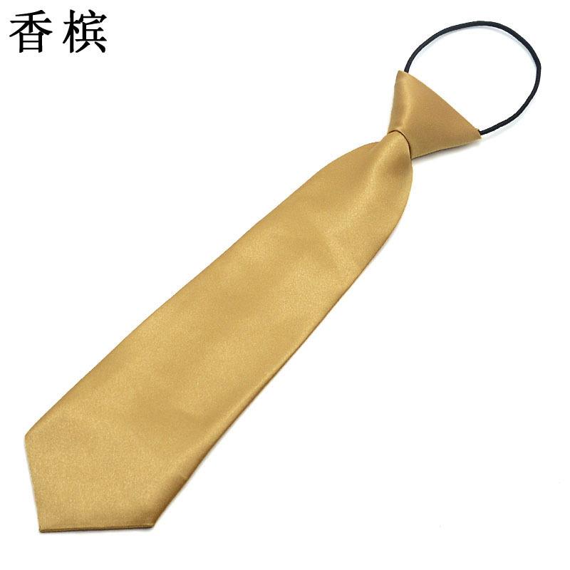 Pohodlné kravaty pro dětská týmová vystoupení, žádné malé kravaty, ležérní gumičky, líné kravaty