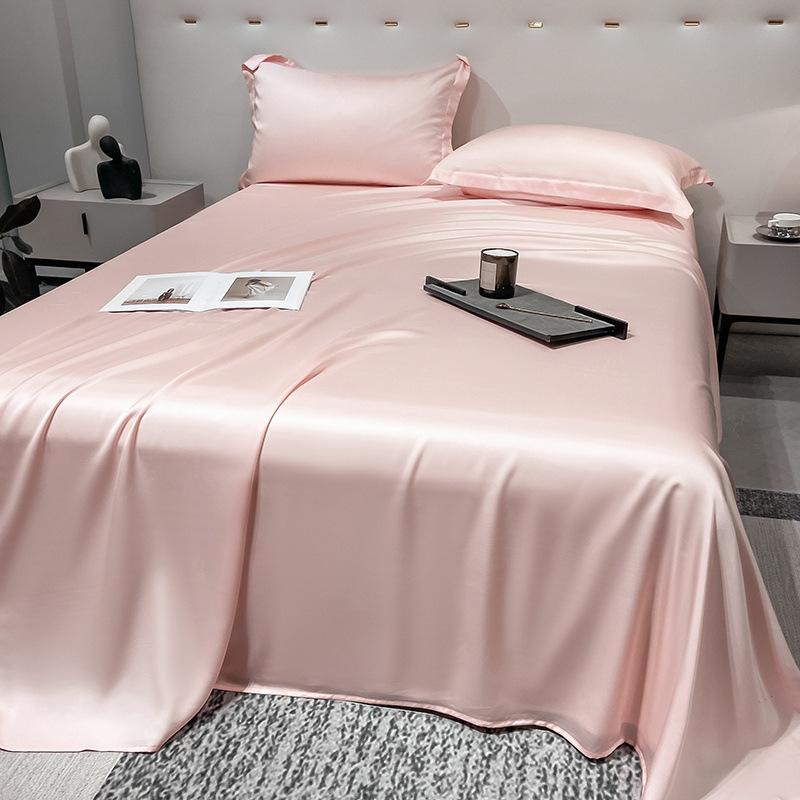 Простыни Твердые Плоские Нескользящие Удобные Двуспальные Матрасы Полного Размера Чехол — фото 8