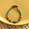Tibetan Ancient Method Woven Braided Bracelet Nepal Bohemian Exotic Bell Women Bracelet Coco Hand Rope Bracelet Women Jewelry