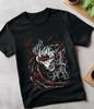 Asta Yuno T-shirt Black Clover Anime Manga Girl ,Gifts Christmas ,Black Shirt,