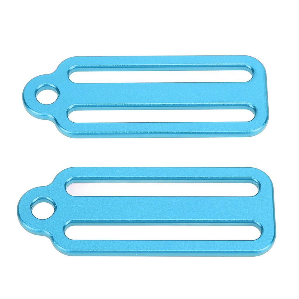 Tauchen Schiebebefestigungs Schnallenstopper Aluminiumlegierung Leichtgewicht Gürtel Halter für