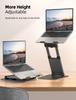 360° Rotating Height-Adjustable Foldable Laptop Cooling Stand