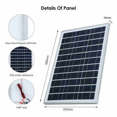 60W DC 5V 18V Flexible Solar Panel Kit IP65 Water Proof Portable Solar Panel Charge Kit for Outdoor