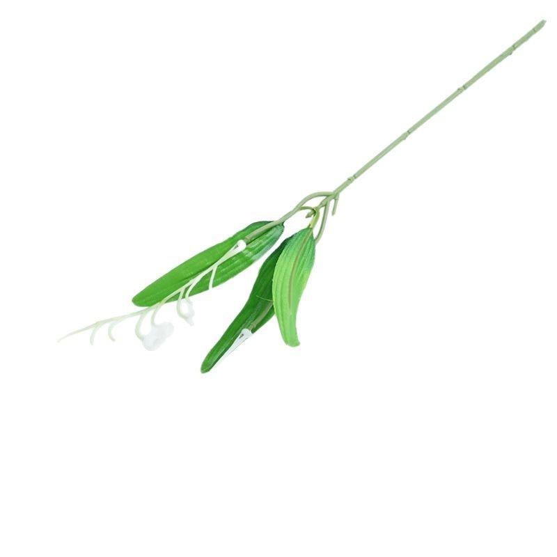 Simulare Nuntă Clopoței de Vânt Orhidee Buchet de Nuntă Adeziv Moale Avansat Plastic Crin de Vale Floare Simulare