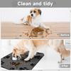 2pcs Pet Feeding Floor Mat Water-absorbing Cool and Non-slip Mat Special Wipe-free Pet Pad