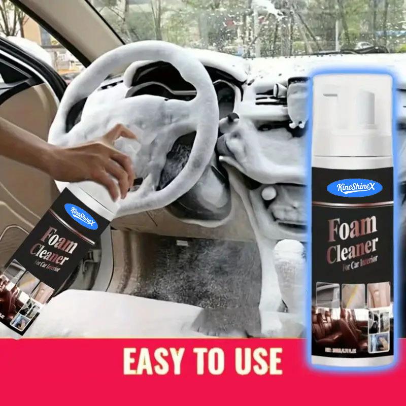 Multi Purpose Foam Cleaning Spray Easy Car Interior Suitable For Steering Wheel Leather Seats Car Interior Stain Removal Wash