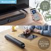 Sanwa Supply Slim Soundbar Speaker Bluetooth-enabled MM-SPSBA4