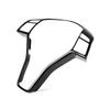For Mercedes Benz B E CLA GLA GLK Class W246 W117 X204 X156 X204 Carbon Texture Car Steering Wheel Panel Frame Cover Trim