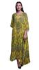 Phagun Floral & Paisley Ladies Plus Size Kaftan Summer Wear Beach Coverup Kimono