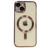 Applicable To Iphone16promax Electroplating Magnetic Suction 16 Mobile Phone Case 15 Apple 14 Transparent 13 Gradual Change Glitter 12