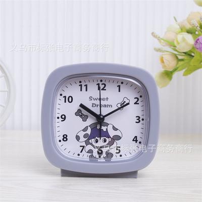 Creative Cartoon Children's Alarm Clock Stylish and Simple Desktop Clock Alarm Student Dormitory Bedside Clock