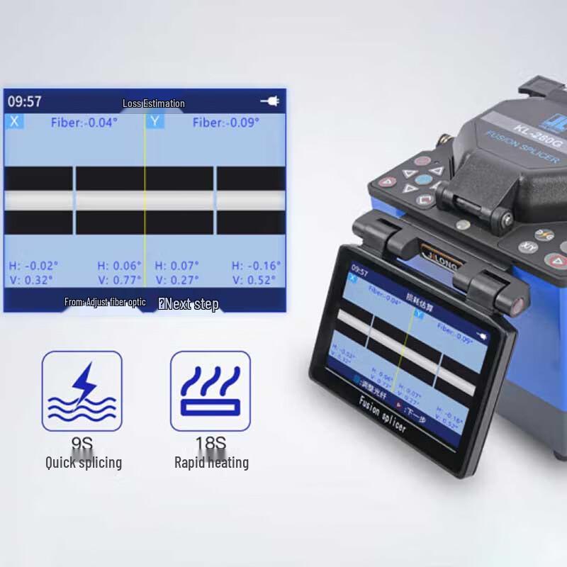 TOPULAN KL-280G Fiber Optic Fusion Splicer