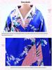 Dámske tradičné japonské kimono na cosplay, fotografovanie a javiskové vystúpenie