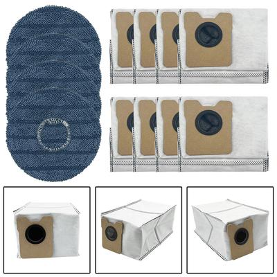 Lot de Lingettes Serpillère et Sacs à Poussière pour aspirateur robot eufy For Omni C20