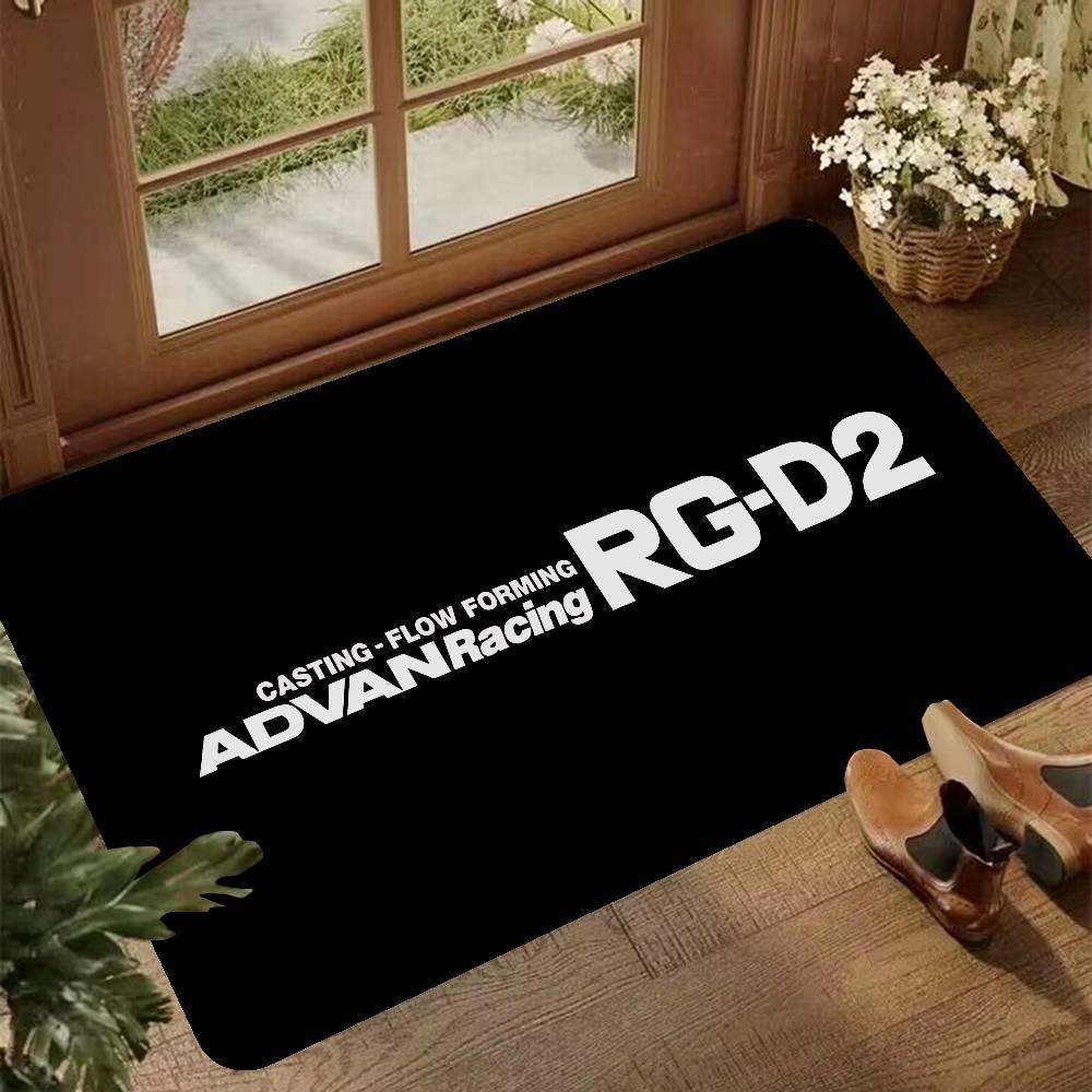 A-ADVANS WHEEL Bathroom Mat Kids Room Bedroom Decoration Balcony Anti-Slip Doormat Living Room Welcome Rug