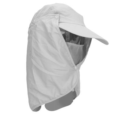 Outdoor Sunscreen Hat Ventilate Adjustable Removable Sun Protection Wide Brim Hat for Fishing