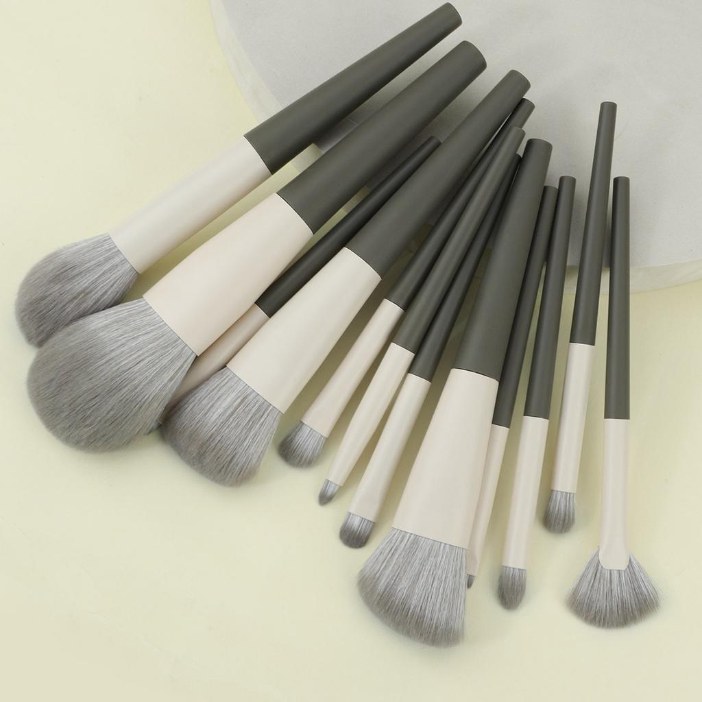 New 12 Travel Portable Makeup Brush Set High Quality Soft Spray YouTube Loose Powder Blush Grooming Brush