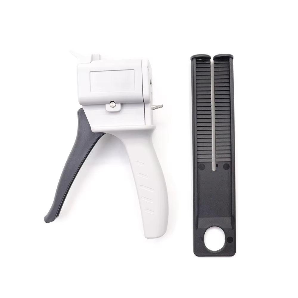 50ml 10:1 AB Dispensing Gun Dual Cartridge Caulking Gun for 10:1 Corian Adhesive Solid Surface