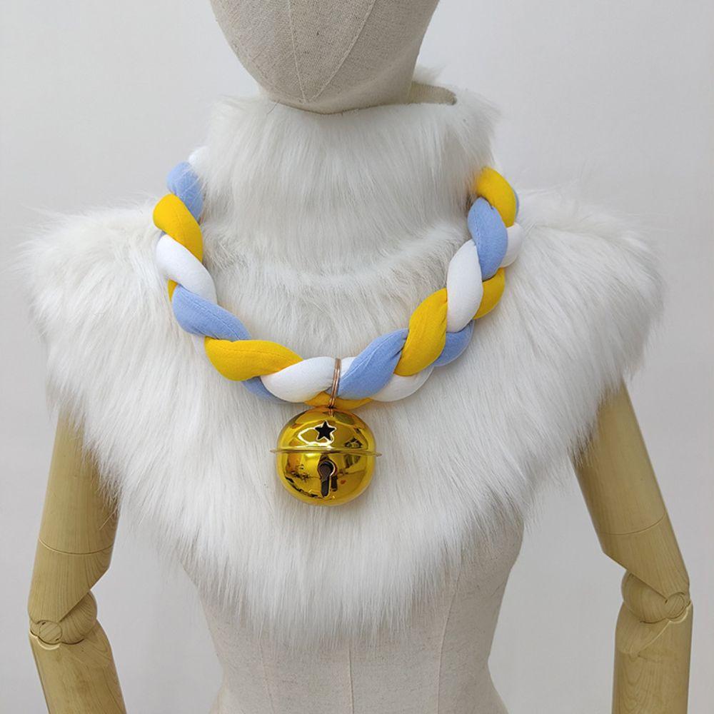 Handmade Bell Collar Necklace With Bell Cosplay Costume Necklace Animal Cosplay