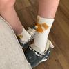 Cat Cartoon Tube Socks Summer Cute Non-Slip Breathable Women'S Socks