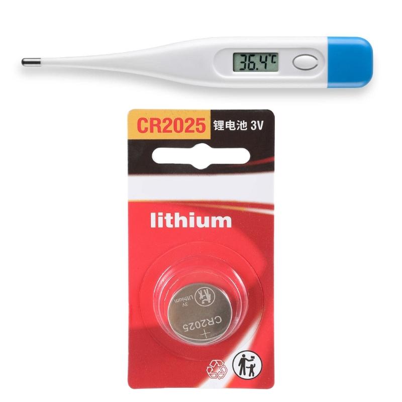 CR2025 Coin Cell Battery 3V Single Pack, Lithium Button Cell for Toys, Remotes, and Electronic Devices