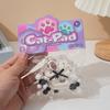 Sticky Squeeze Cat Paw Toys Slow Rising Amethyst Cat Paw Cute Slow Rebound Toy