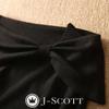 Boat Neck Knit Ribbon Slim Spring 10 Looks Regular Contoured Easy Korean Style Stylish Looks Black [J-Scott] Tops, Motif, Thin, Soft, Fit, 10/4