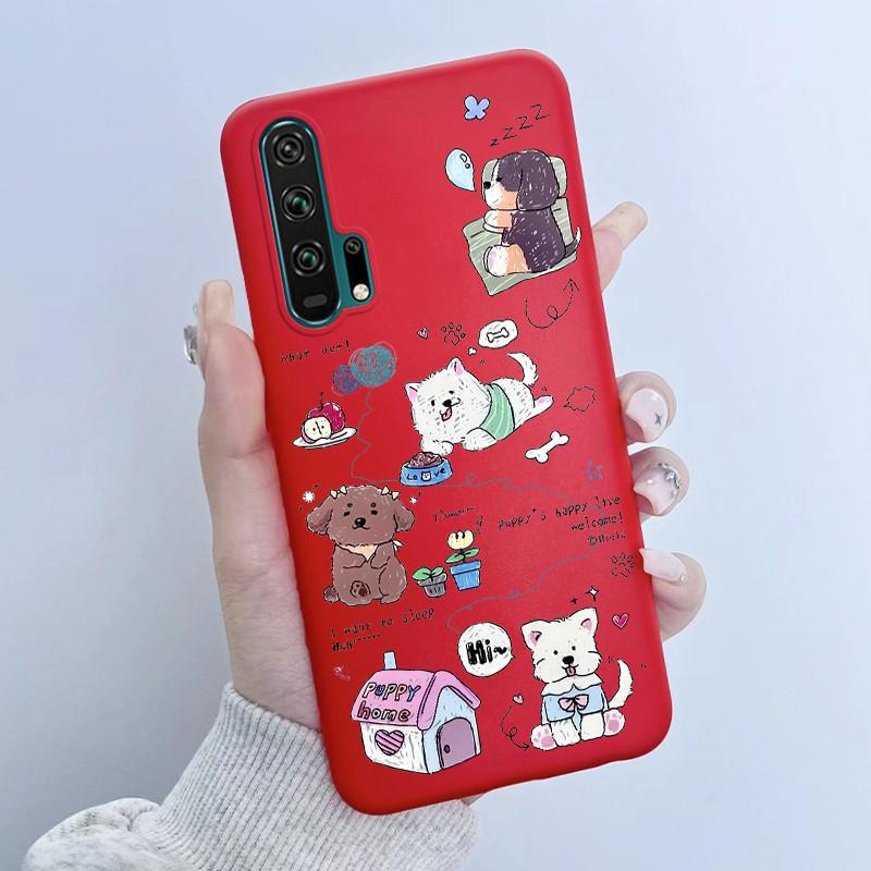 For Honor 20 Pro Case Honor20 Pro Back Soft TPU Silicone Cover Cute Cartoon Panda Phone Case For Huawei Honor 20 Pro Coque Funda